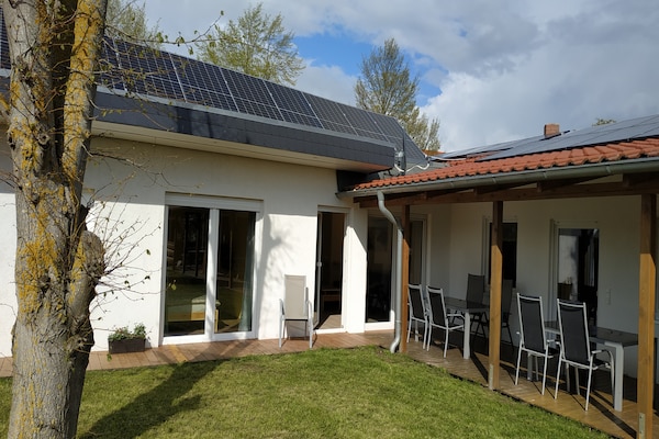 Foto van Bungalow in Börgerende-Rethwisch met sauna - Vakantiehuis in Börgerende-Rethwisch - TerraceBalcony