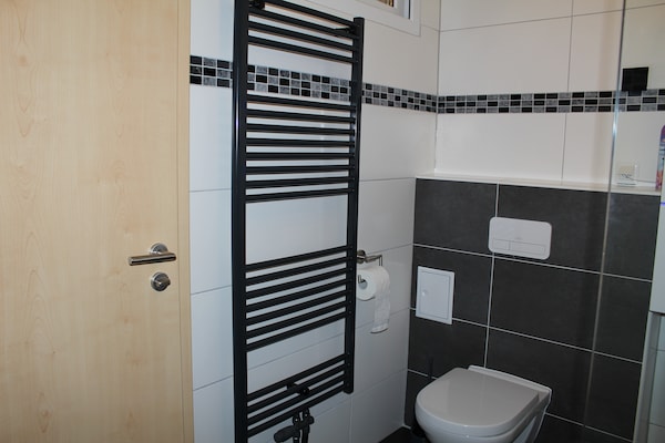 Foto van Bungalow in Börgerende-Rethwisch met sauna - Vakantiehuis in Börgerende-Rethwisch - BathRoom