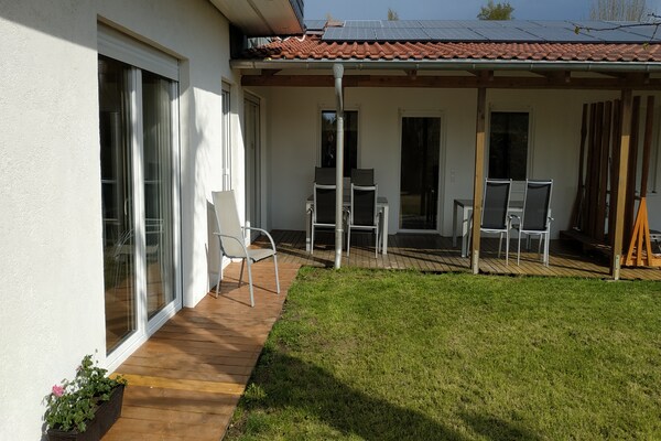 Foto van Bungalow in Börgerende-Rethwisch met sauna - Vakantiehuis in Börgerende-Rethwisch - TerraceBalcony