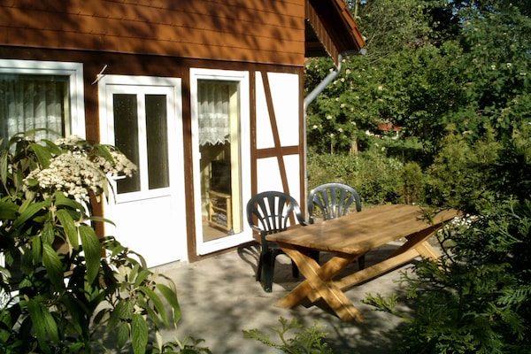 Foto van Bungalow in Börgerende-Rethwisch met sauna - Vakantiehuis in Börgerende-Rethwisch - TerraceBalcony
