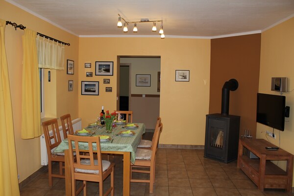 Foto van Bungalow in Börgerende-Rethwisch met sauna - Vakantiehuis in Börgerende-Rethwisch - DiningRoom