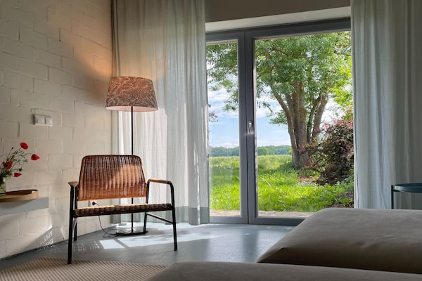 Foto van Vakantieverblijf met 5 appartementen, hal - Vakantiehuis in Saal - LivingRoom