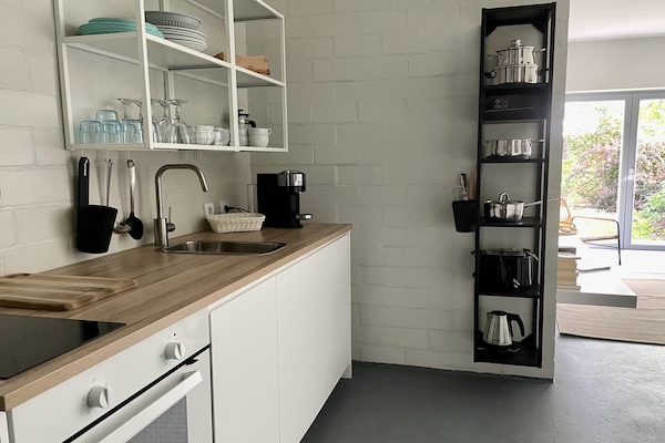 Foto van Vakantieverblijf met 5 appartementen, hal - Vakantiehuis in Saal - Kitchen