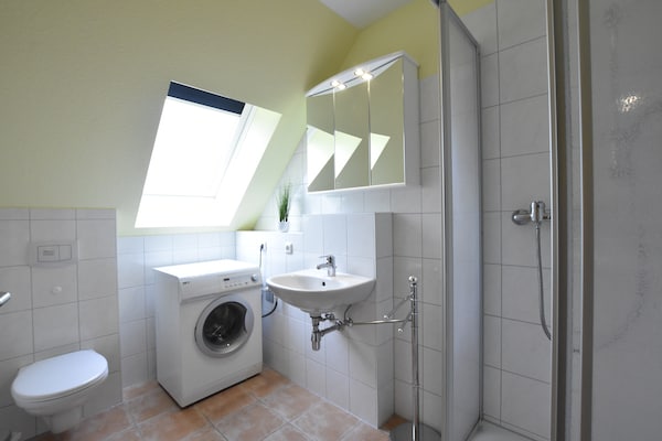 Foto van Groot vakantiehuis voor 14 personen in Zierow. - Vakantiehuis in Zierow - BathRoom