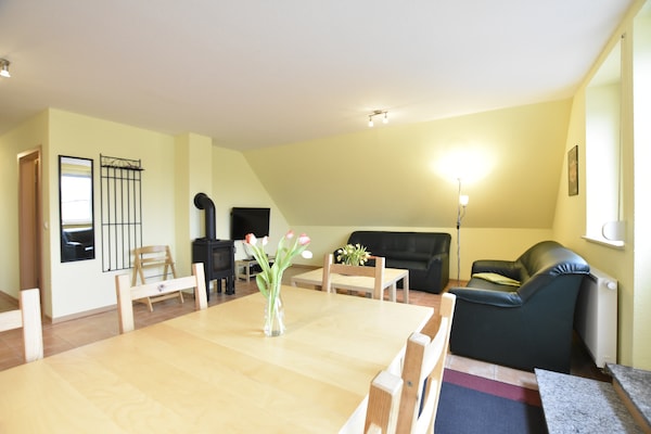 Foto van Groot vakantiehuis voor 14 personen in Zierow. - Vakantiehuis in Zierow - LivingRoom
