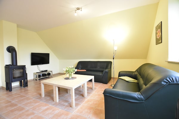 Foto van Groot vakantiehuis voor 14 personen in Zierow. - Vakantiehuis in Zierow - LivingRoom