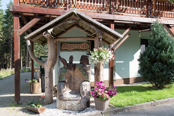Foto van Haven met privéterras - Vakantiehuis in Jägersgrün - HallReception