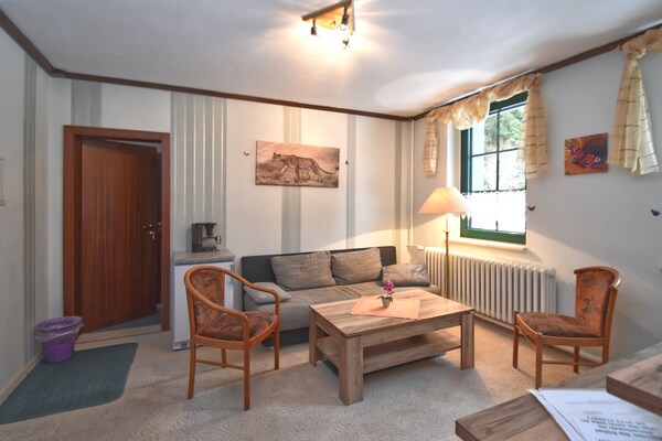 Foto van Haven met privéterras - Vakantiehuis in Jägersgrün - BedRoom