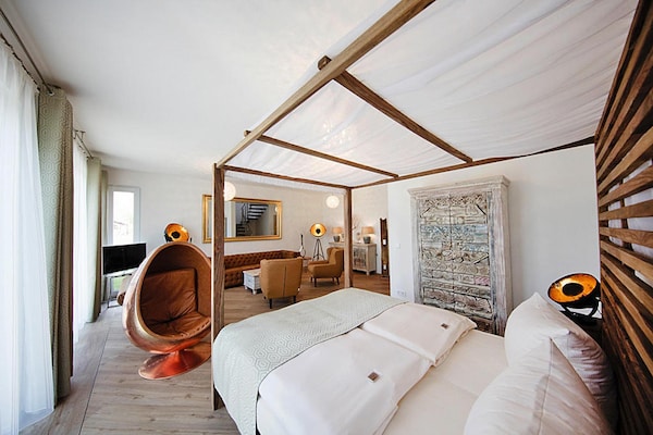Foto van Appartement met ontbijt in Strausberg - Vakantiehuis in Strausberg - BedRoom