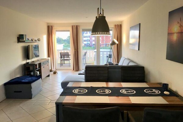 Foto van Appartement in vakantiepark in Rechlin - Vakantiehuis in Rechlin - LivingRoom