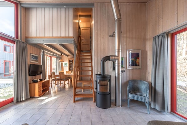 Foto van Vakantiehuis in Scandinavische stijl - Vakantiehuis in Granzow - LivingRoom