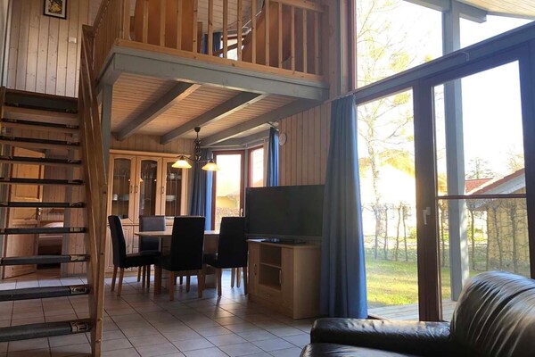Foto van Vakantiehuis in vakantiepark Mirow - Vakantiehuis in Granzow - LivingRoom