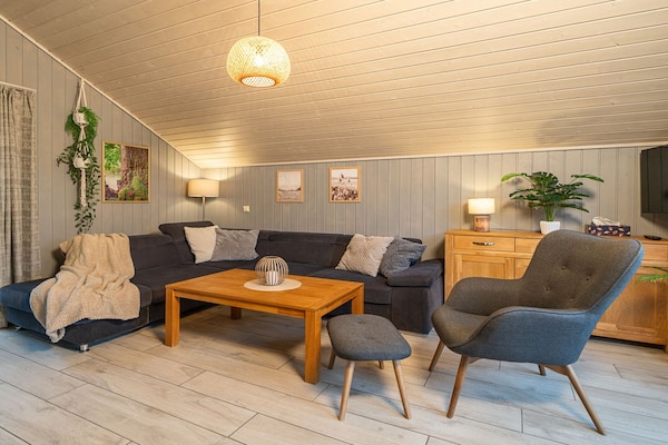 Foto van Scandinavisch vakantiehuis in Mirow - Vakantiehuis in Granzow - LivingRoom