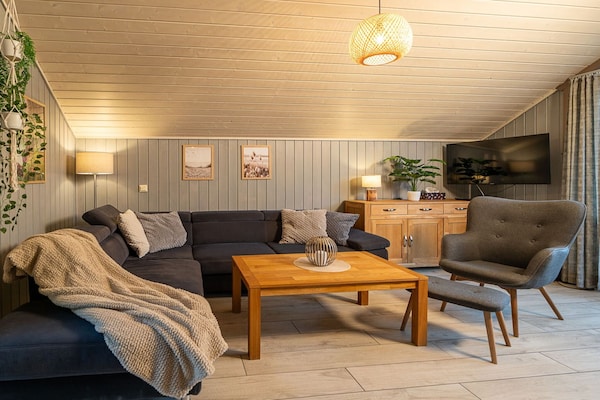 Foto van Scandinavisch vakantiehuis in Mirow - Vakantiehuis in Granzow - LivingRoom
