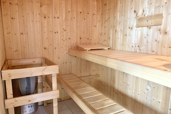 Foto van Exclusief Scandinavisch vakantiehuis - Vakantiehuis in Granzow - Sauna