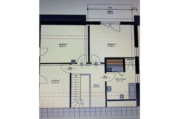 Foto van Kraanzicht Modern toevluchtsoord - Vakantiehuis in Dreschvitz - Untagged