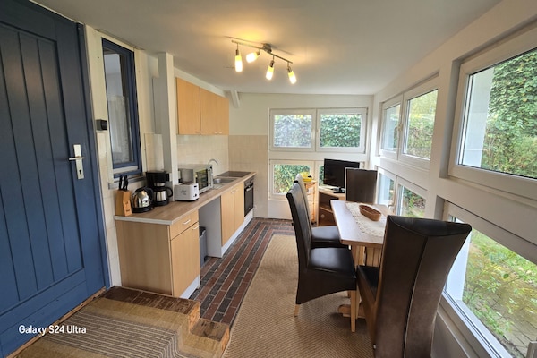 Foto van Bungalow in Schlowe aan het zie - Vakantiehuis in Borkow OT Schlowe - Kitchen