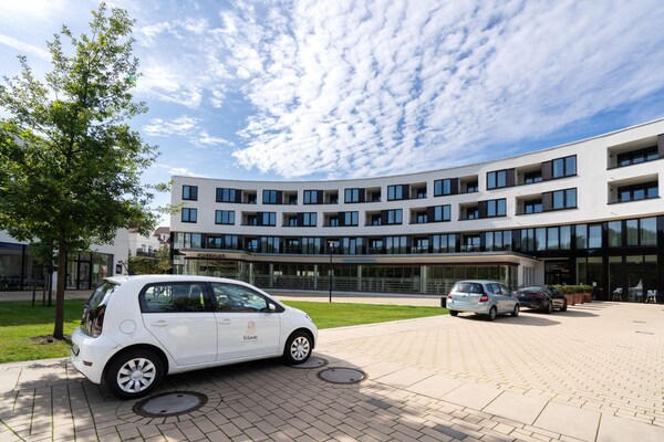 Foto van Appartement met loggia en uitzicht op het park - Vakantiehuis in Travemünde - ExteriorSummer