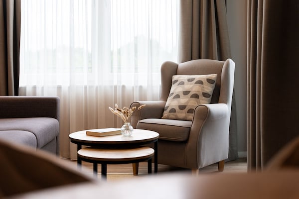 Foto van Baltisch toevluchtsoord met dakterras - Vakantiehuis in Travemünde - LivingRoom