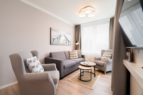 Foto van Baltisch toevluchtsoord met dakterras - Vakantiehuis in Travemünde - LivingRoom