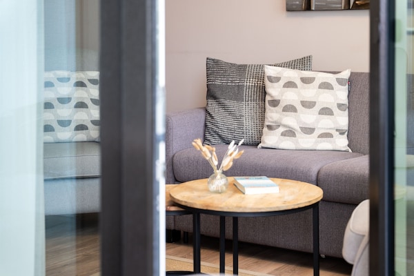Foto van Baltisch toevluchtsoord met dakterras - Vakantiehuis in Travemünde - LivingRoom