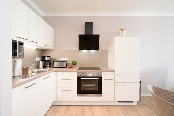 Foto van Baltisch toevluchtsoord met dakterras - Vakantiehuis in Travemünde - Kitchen