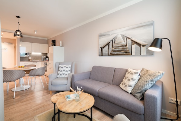 Foto van Baltisch toevluchtsoord met dakterras - Vakantiehuis in Travemünde - LivingRoom