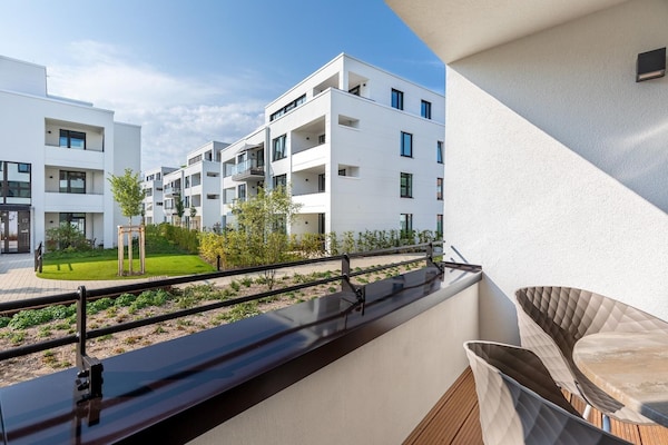 Foto van Baltisch appartement met dakterras - Vakantiehuis in Travemünde - TerraceBalcony