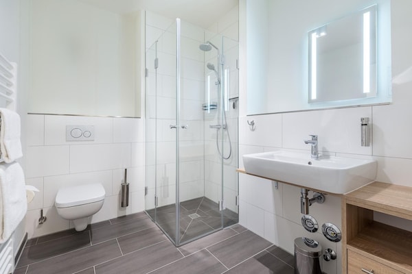 Foto van Baltisch huis met dakterras - Vakantiehuis in Travemünde - BathRoom