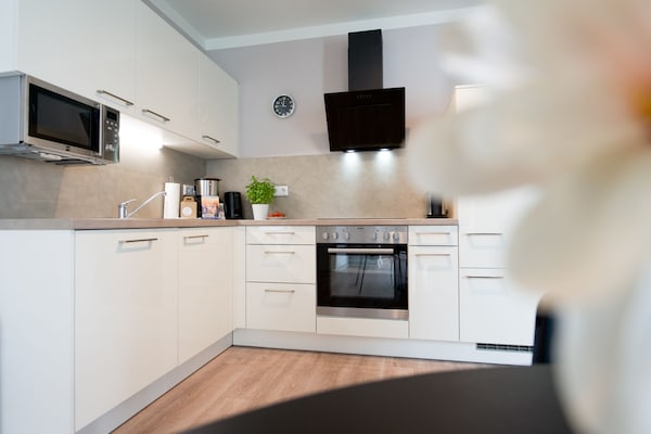 Foto van Baltisch toevluchtsoord nabij Strand - Vakantiehuis in Travemünde - Kitchen