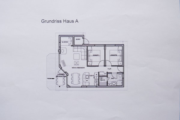 Foto van Baltische Natuurontsnapping voor 6 - Vakantiehuis in Großenbrode - FloorPlan