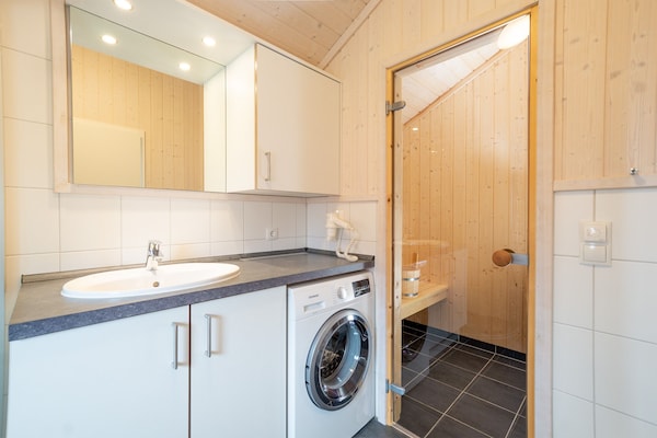 Foto van Baltic Nature Lodge voor 6 personen - Vakantiehuis in Großenbrode - BathRoom