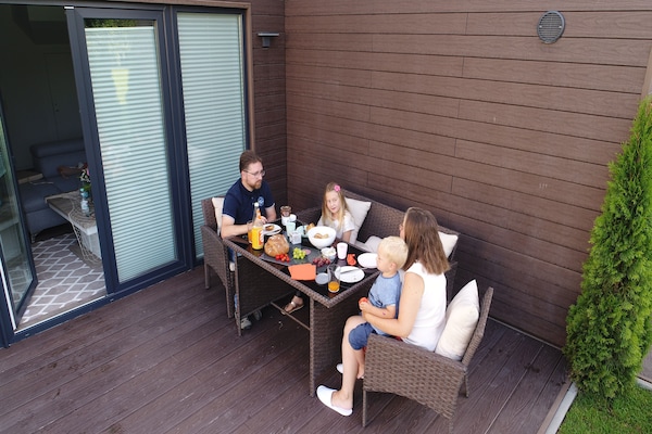 Foto van Vakantiehuis in Damp aan het Oostzeestrand - Vakantiehuis in Damp - TerraceBalcony