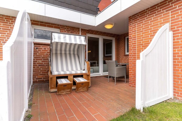 Foto van Vakantieappartement in St. Peter-Ording - Vakantiehuis in St. Peter-Ording - TerraceBalcony