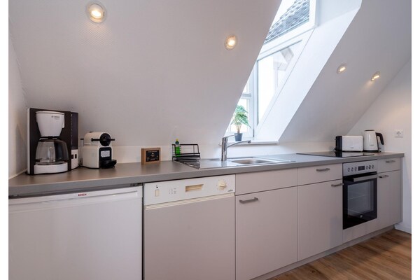 Foto van Vakantieappartement in St. Peter-Ording. - Vakantiehuis in St. Peter-Ording - Kitchen