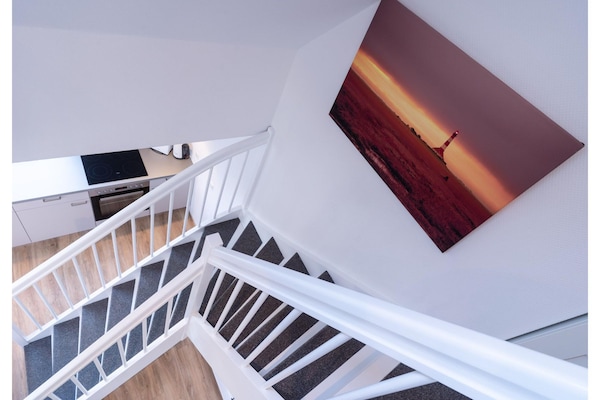 Foto van Vakantieappartement in St. Peter-Ording. - Vakantiehuis in St. Peter-Ording - Landing