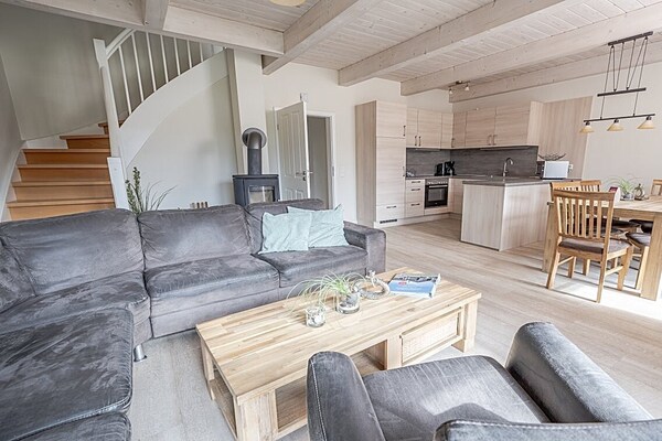 Foto van Vakantiehuis in Scandinavische stijl in Dagebuell - Vakantiehuis in Dagebüll - LivingRoom