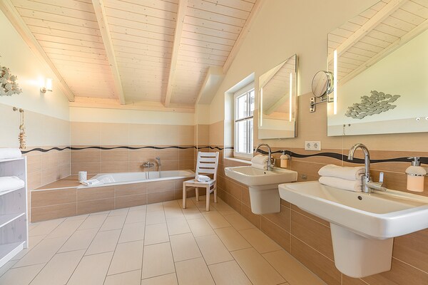Foto van Vakantiehuis in Scandinavische stijl in Dagebuell - Vakantiehuis in Dagebüll - BathRoom