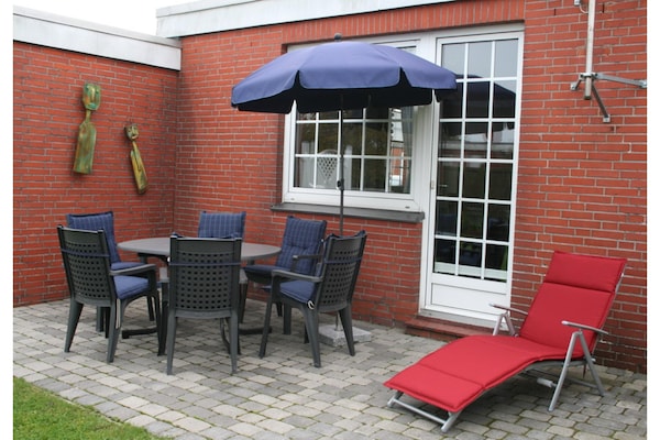Foto van Bungalow in Strandnaehe, Dornumersiel - Vakantiehuis in Dornumersiel - TerraceBalcony
