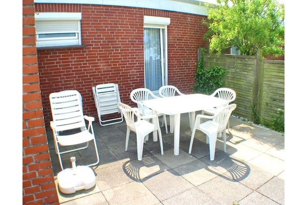 Foto van Bungalow in Strandnaehe, Dornumersiel - Vakantiehuis in Dornumersiel - TerraceBalcony
