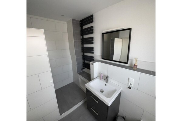 Foto van Bungalow in Dornumersiel - Vakantiehuis in Dornumersiel - BathRoom