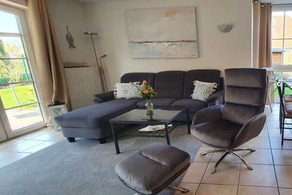 Foto van “Greetsieler Deich” Comfortabele vakantiewoning - LivingRoom
