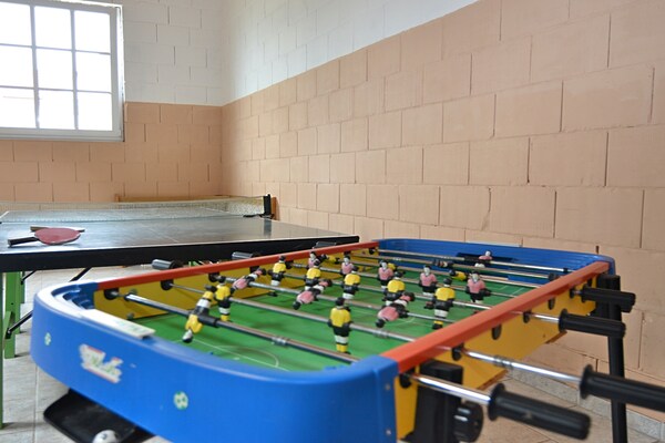 Foto van Landhuis nabij kasteel Sababurg - Vakantiehuis in Trendelburg-Friedrichsfeld - RecreationRoom