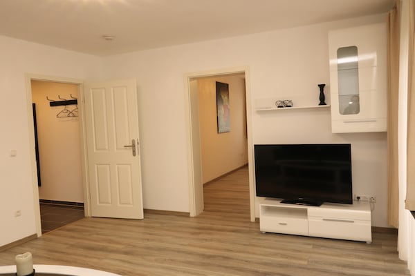 Foto van Appartement in Essen voor twee personen met privéterras - LivingRoom