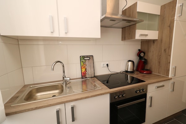 Foto van Appartement in Essen voor twee personen met privéterras - Kitchen