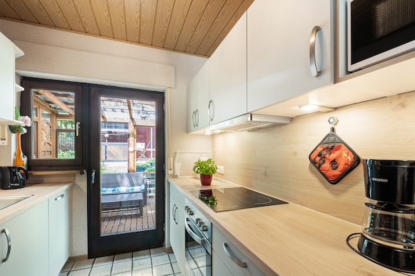 Foto van Feusdorf Bosbungalow - Vakantiehuis in Feusdorf - Kitchen