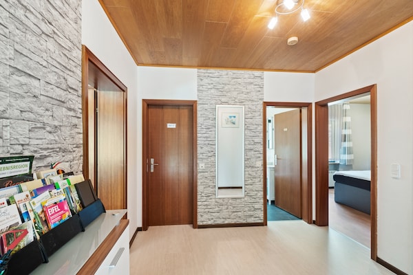 Foto van Feusdorf Bosbungalow - Vakantiehuis in Feusdorf - Landing