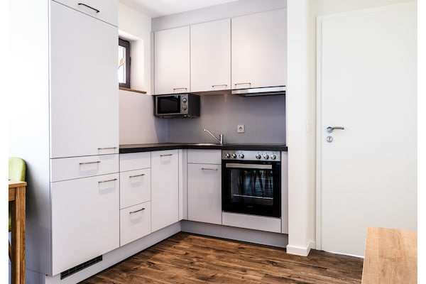Foto van Bungalow im Campingpark - Vakantiehuis in Waxweiler - Kitchen
