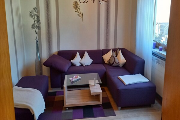 Foto van Ferienhaus Paula in Haserich im Hunsrueck - Vakantiehuis in Haserich - LivingRoom