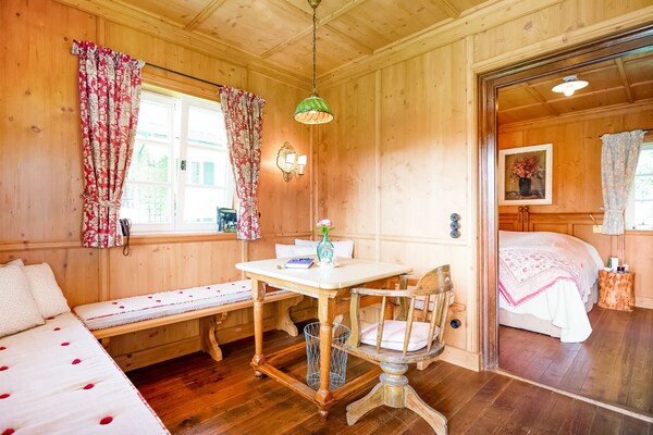 Foto van Rustiek boerderijverblijf aan de Ammersee - Vakantiehuis in Pähl - LivingRoom